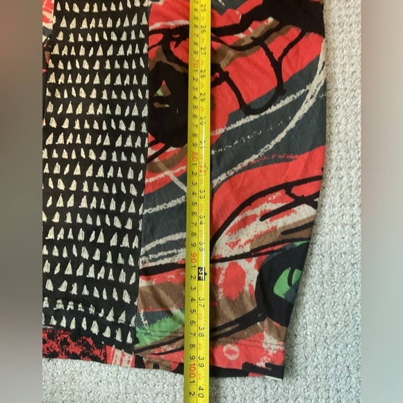 Paul Smith Abstract Mixed Print Sleeveless Mini Dress Size Medium Multi Color - Picture 10 of 10